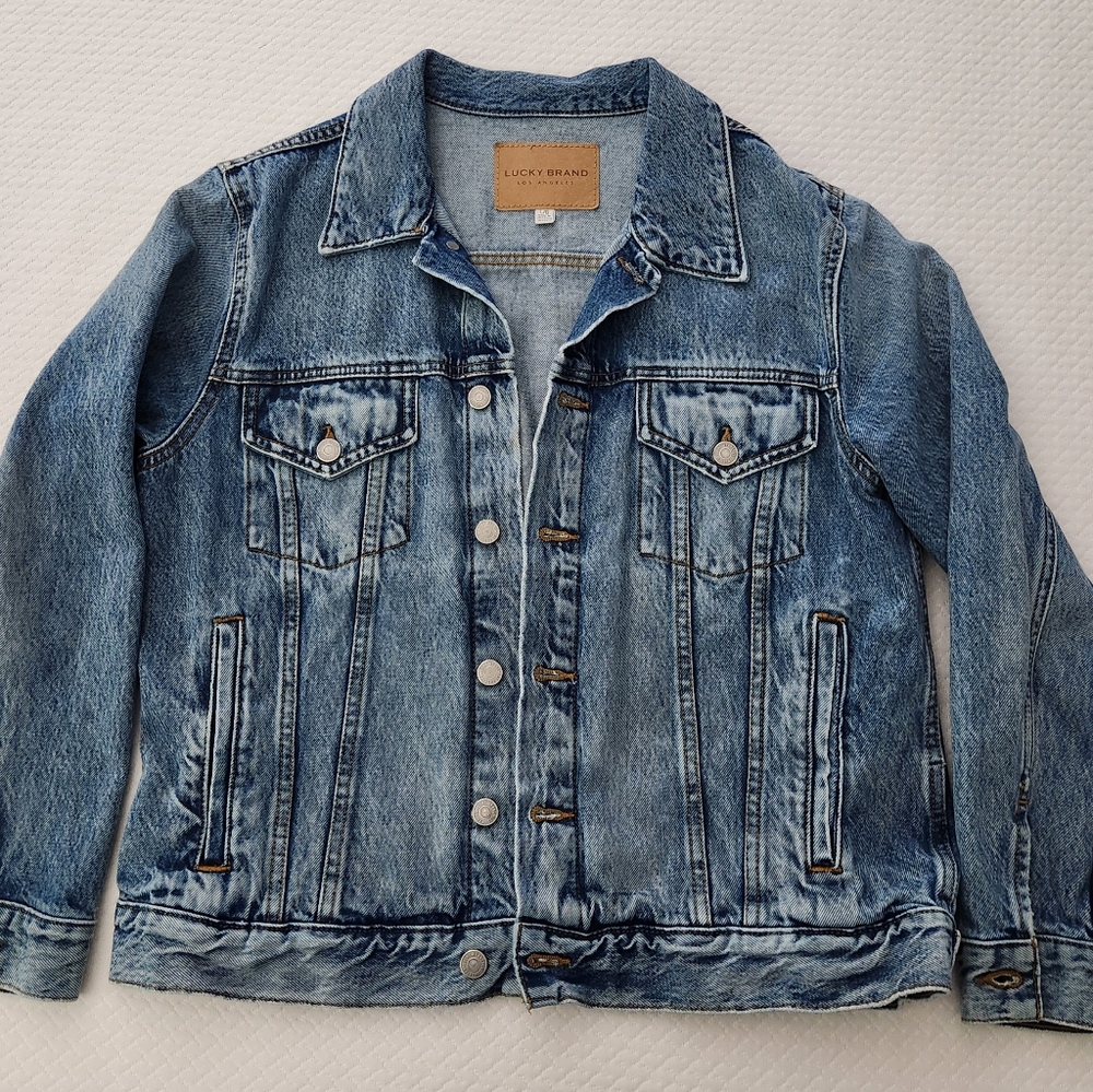 Lucky Brand Women's Jean Jacket Large